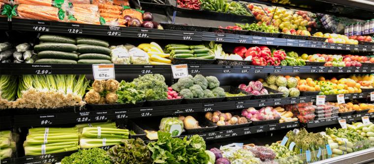 Una tienda de alimentación.